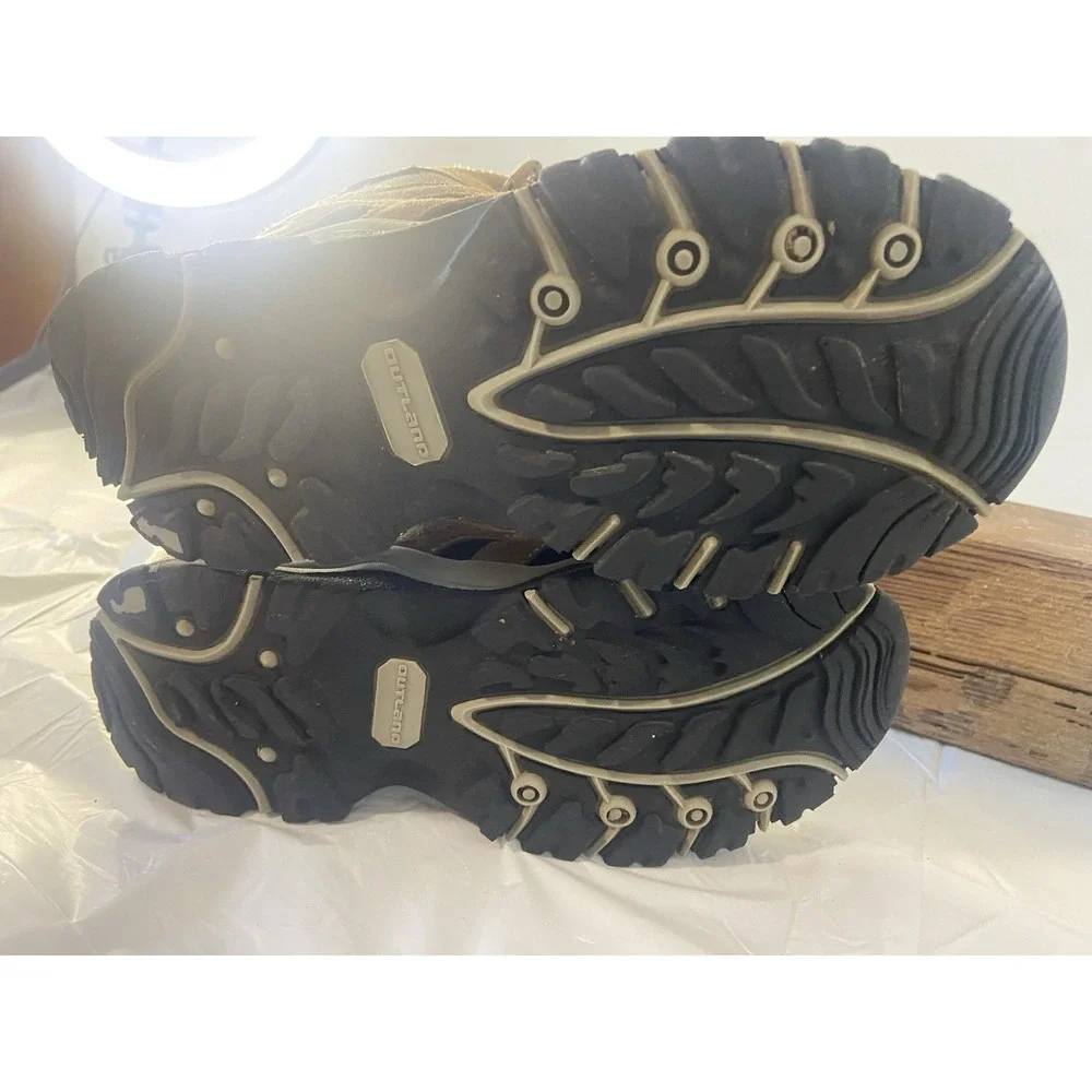 Men's Merrell Moab Outland‎ Brown Hiking/ Camping Mid Boots -Size 4-Waterproof